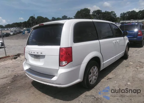 2018 Dodge Grand Caravan Se из США, поврежденный, VIN 2C4RDGBG8JR184447